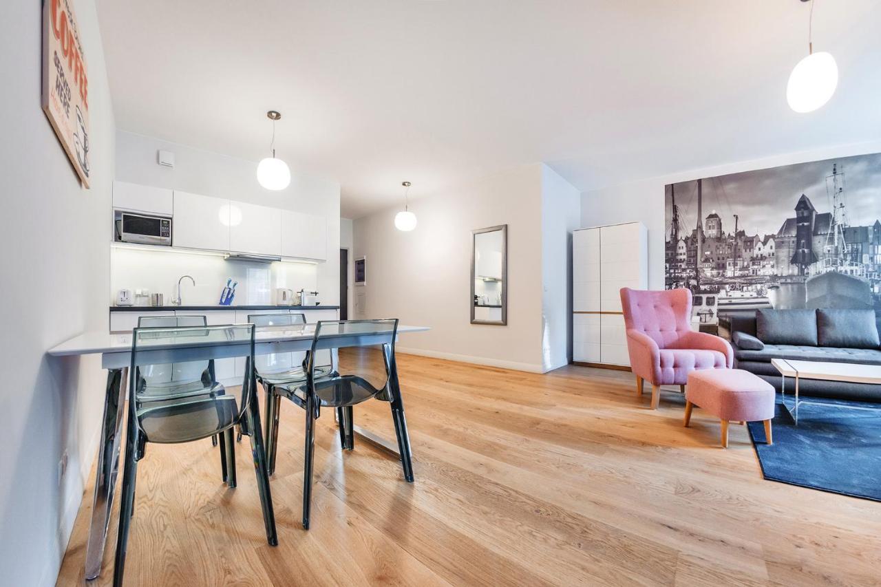 Viu Apartament Z Tarasem W Sercu Gdanska Dış mekan fotoğraf