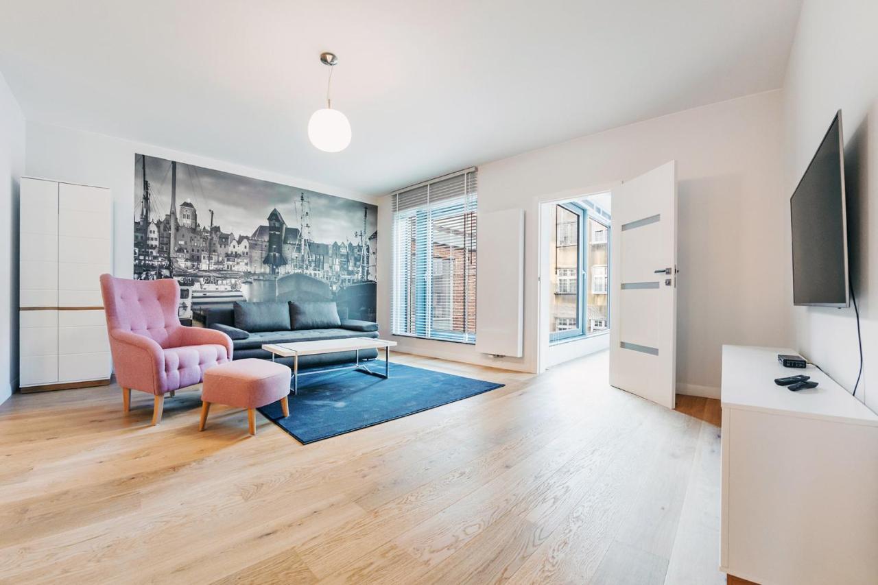 Viu Apartament Z Tarasem W Sercu Gdanska Dış mekan fotoğraf